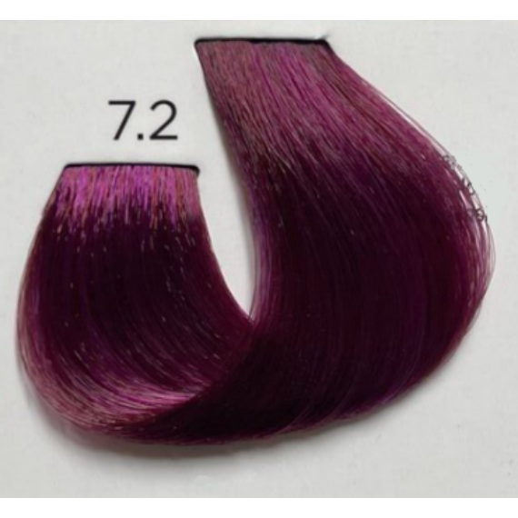 Mounir Revolution Permanent Hair Color, Violet 7.2