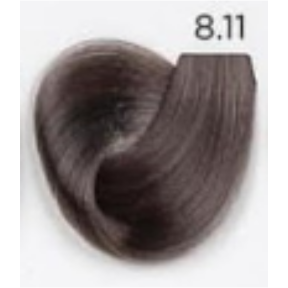 Mounir Revolution Permanent Hair Color, Ash Intensive 8.11