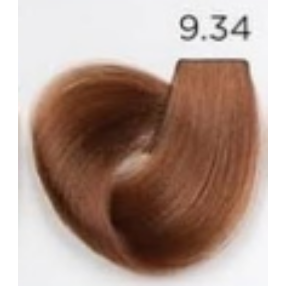 Mounir Revolution Permanent Hair Color, Gold Copper 9.34